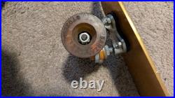 Vintage 70s Banzai Gold Aluminum Skateboard