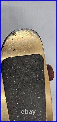 Vintage 70s Banzai Gold Aluminum Skateboard