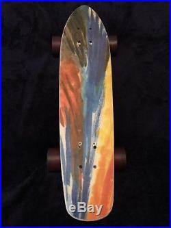 Vintage 70s Brewer Skateboard California Rainbow Fiberglass, Dogtown, Hosoi