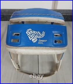 Vintage 70s Cooper SK100 Hockey Hurling Skateboard Helmet RARE BLUE Skateboarder