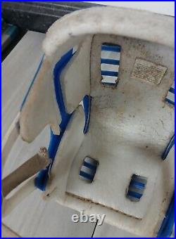 Vintage 70s Cooper SK100 Hockey Hurling Skateboard Helmet RARE BLUE Skateboarder