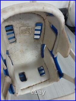 Vintage 70s Cooper SK100 Hockey Hurling Skateboard Helmet RARE BLUE Skateboarder