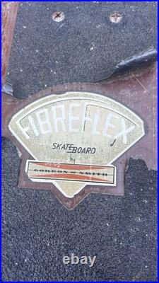 Vintage 70s G&S FibreFlex Kicktail Skateboard With Bennett Trucks & Sims Wheels