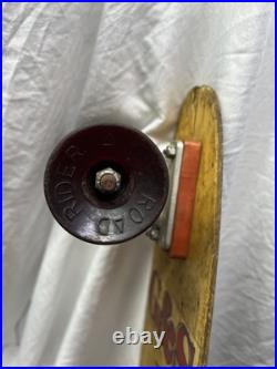 Vintage 70s Gordon and Smith G&S Fiberflex Skateboard Oak St Trucks Road Rider 4