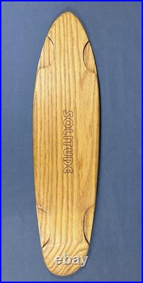 Vintage 70s NOS SOLITUDE Skateboard 28 Undrilled 1970s Tunnel G&S Sims Logan