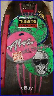 Vintage 80`s Alva Bill Danforth model complete skateboard