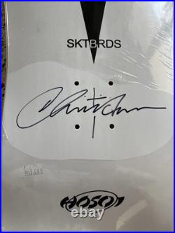 Vintage 80's CHRISTIAN HOSOI Signed Hammerhead Skateboard Deck Re-issue 10.25 Vintage 80's CHRISTIAN HOSOI Signed Hammerhead Skateboard Deck Re-issue 10.25