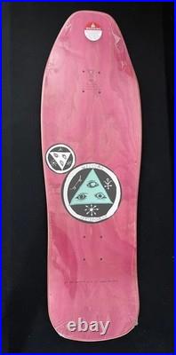 Vintage 80's CHRIS MILLER Beast WELCOME Skateboard Deck Schmitt Stix Re-issue