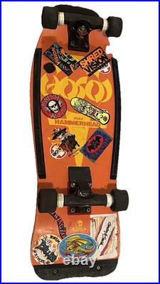 Vintage 80's Hosoi Max Hammerhead Skateboard Original Owner 1987 Excellent Cond Vintage 80's Hosoi Max Hammerhead Skateboard Original Owner 1987 Excellent Cond