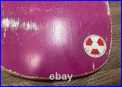 Vintage 80's Madrid Concave Long Board Skateboard Deck Original