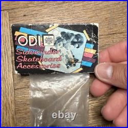 Vintage 80's ODI Black Saber Tooth Skateboard Rails Nos