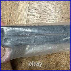 Vintage 80's ODI Black Saber Tooth Skateboard Rails Nos