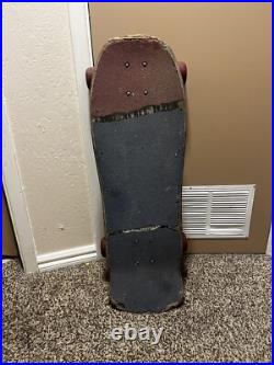 Vintage 80's Rob Roskopp Santa Cruz Skateboard Complete Gull Wing Super Pro