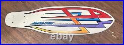 Vintage 80's Santa Cruz Graphite Loaded Slalom Skateboard Deck OG