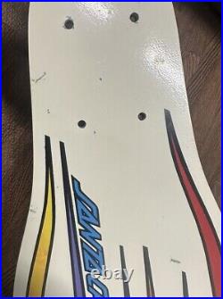 Vintage 80's Santa Cruz Graphite Loaded Slalom Skateboard Deck OG