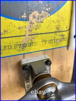 Vintage 80's Schmitt Stix Steve Douglas Skateboard Complete, Amazing Condition