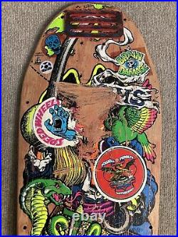 Vintage 80's Sims Kevin Staab Pirate Pro Model Skateboard Deck Only ORIGINAL