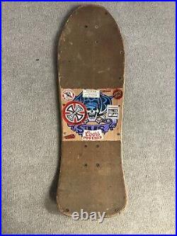 Vintage 80's Sims Kevin Staab Pirate Pro Model Skateboard Deck Only ORIGINAL