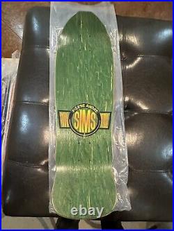 Vintage 80's Sims Pierre Andre Skateboard Deck OG Original NOS Green Stain