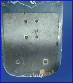 Vintage 80's Skateboard Chicago Roller Co. Crush N Bones Cruiser Board Read
