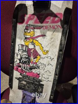 Vintage 80's Speed Demon Skateboard