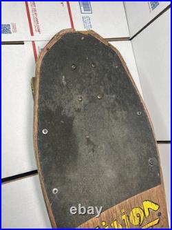 Vintage 80's Vision Johnee Kop, Power Brah! Wood Skateboard / INVADER trucks