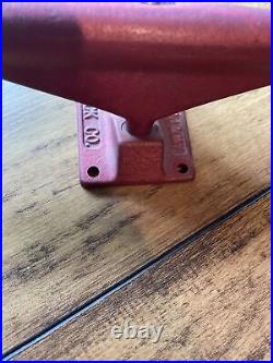 Vintage 80's anodized Red Independent stage 5 skateboard truck ULTRA RARE- HAWK