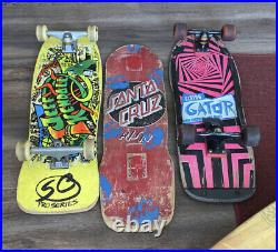 Vintage 80's skateboards