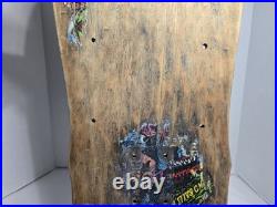 Vintage 80s 90s Santa Cruz Skateboard Jim Phillips OOPS 3 Team Deck OG Rare