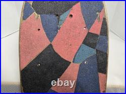 Vintage 80s 90s Santa Cruz Skateboard Jim Phillips OOPS 3 Team Deck OG Rare