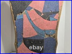 Vintage 80s 90s Santa Cruz Skateboard Jim Phillips OOPS 3 Team Deck OG Rare