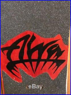 Vintage 80s Alva Minnow Team Skateboard Deck OG Rare