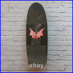 Vintage 80s Bat Dragon Skateboard 30