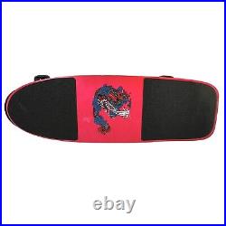 Vintage 80s Cool NOS Dragon Design Pink Complete Skateboard NEVER USED
