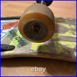 Vintage 80s Gator Blurred Vision Skateboard Bullet Tracker Trucks Mark Rogowski