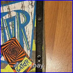 Vintage 80s Gator Blurred Vision Skateboard Bullet Tracker Trucks Mark Rogowski