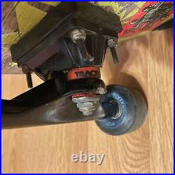 Vintage 80s Gator Blurred Vision Skateboard Bullet Tracker Trucks Mark Rogowski
