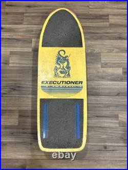 Vintage 80s Nash Red Line Skateboard Executioner Dragon Skulls