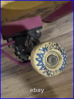 Vintage 80s Nash Red Line Skateboard Executioner Dragon Skulls