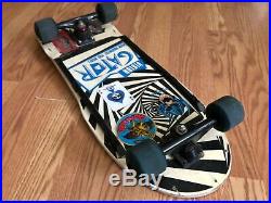 Vintage 80s OG Vision Gator Skateboard Deck Trucks Wheels NOS V1 Mark Rogowski