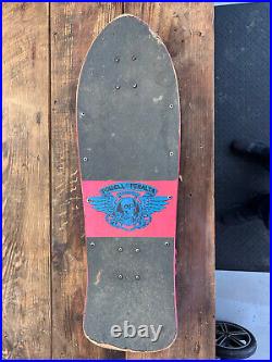 Vintage 80s Powell Peralta Tommy Guerrero Hot Pink Gee Gah Skateboard