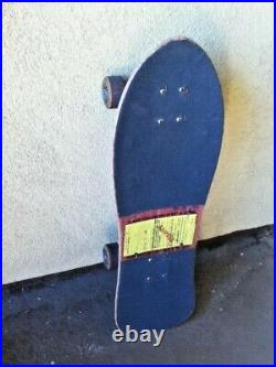 Vintage 80s SMA Steve Rocco Think Crime Felony complete skateboard Indy Bullets