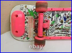 Vintage 80s Skateboard Cool Rad Graphics Display Piece