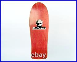 Vintage'80s Skull Skates OG NOS Die Hard Model Skateboard Deck red color new