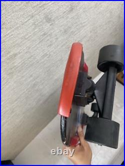 Vintage 80s THRILLER Grim Reaper Skateboard Surfer Concave Black Red RARE WORKS