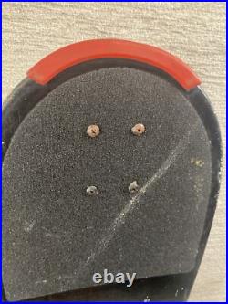 Vintage 80s THRILLER Grim Reaper Skateboard Surfer Concave Black Red RARE WORKS