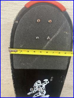 Vintage 80s THRILLER Grim Reaper Skateboard Surfer Concave Black Red RARE WORKS Vintage 80s THRILLER Grim Reaper Skateboard Surfer Concave Black Red RARE WORKS