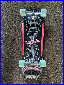 Vintage 80s Valterra Concave fishboard skateboard