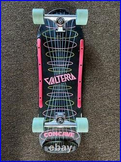 Vintage 80s Valterra Concave fishboard skateboard