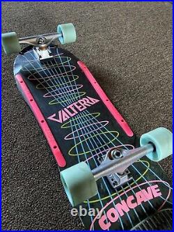 Vintage 80s Valterra Concave fishboard skateboard